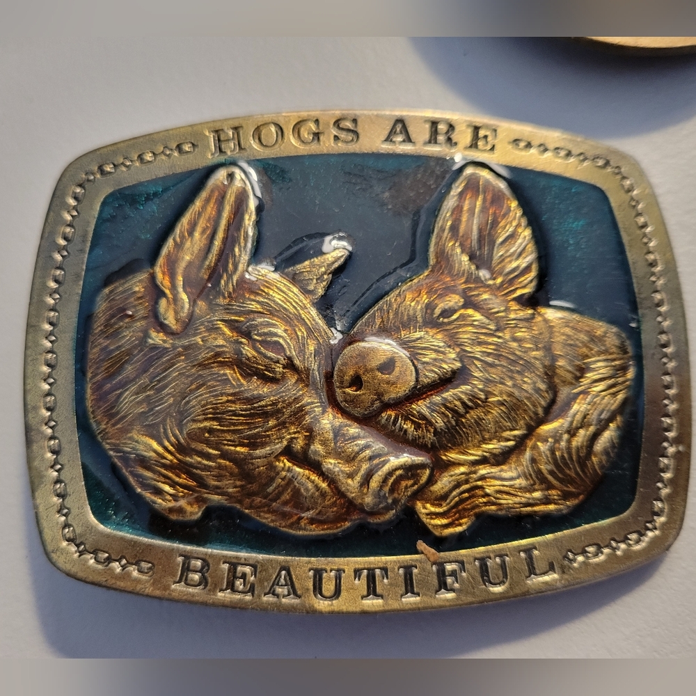 Vintage Belt Buckle - Great American Chicago Buckle Company